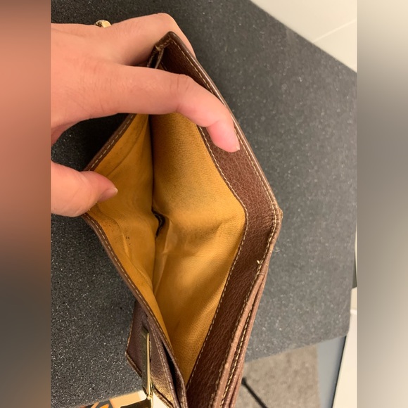 Gucci Authentic vintage  brown leather bifold wallet - Picture 6 of 15